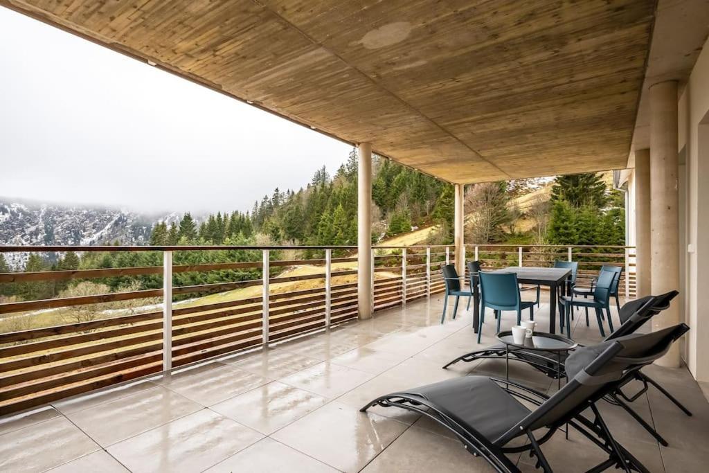 Le Belvedere Du Lac Blanc Orbey Exterior foto
